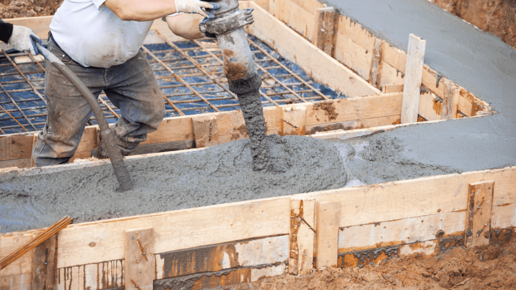 concrete foundation